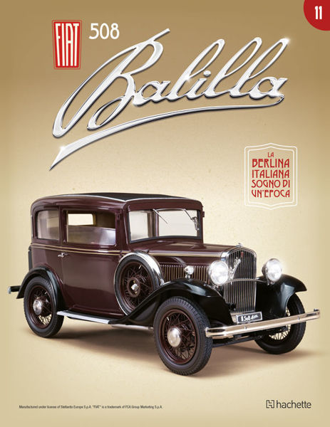 Immagine di Uscita 11 - Fiat 508 Balilla
